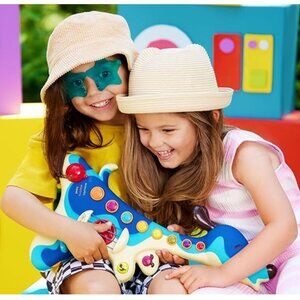 🎸B. toys Woofer✨Interactive Dog Guitar🎼Musical Toys💖3Music Modes